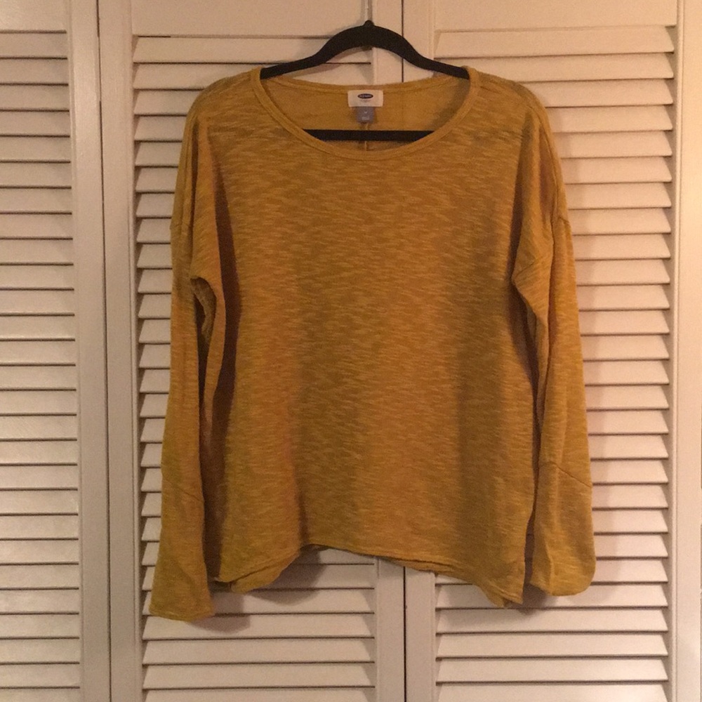 BOGO on my closet! Old Navy mustard 3/4 sleeve top